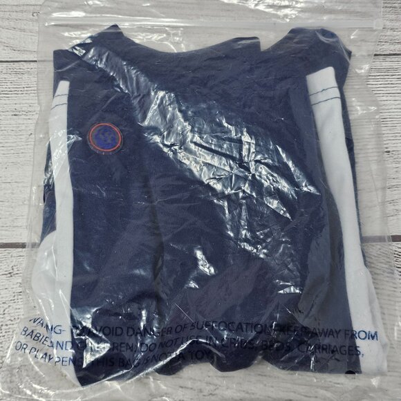 NWT Jr. Swim Color Block Swim Tee Navy/White UPF‎ 50+ Quick Dry 3T - Picture 5 of 8